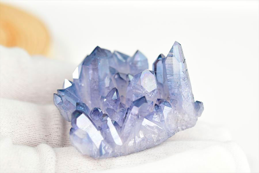 アクアオーラ タンザンオーラ ミニクラスター 原石｜アーカンソー水晶