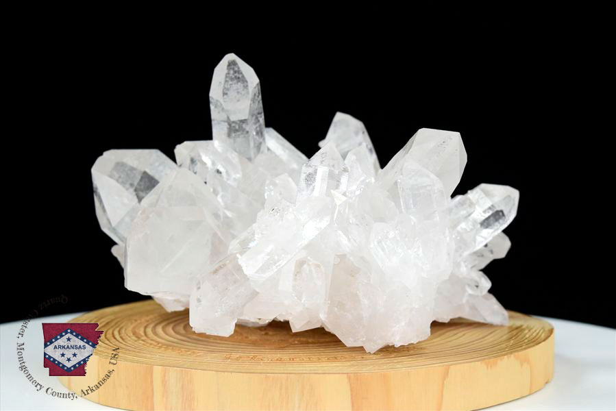 アーカンソー産　水晶クラスター　Arkansas　透明　原石　結晶　クラスター　浄化　置物　天然石　パワーストーン