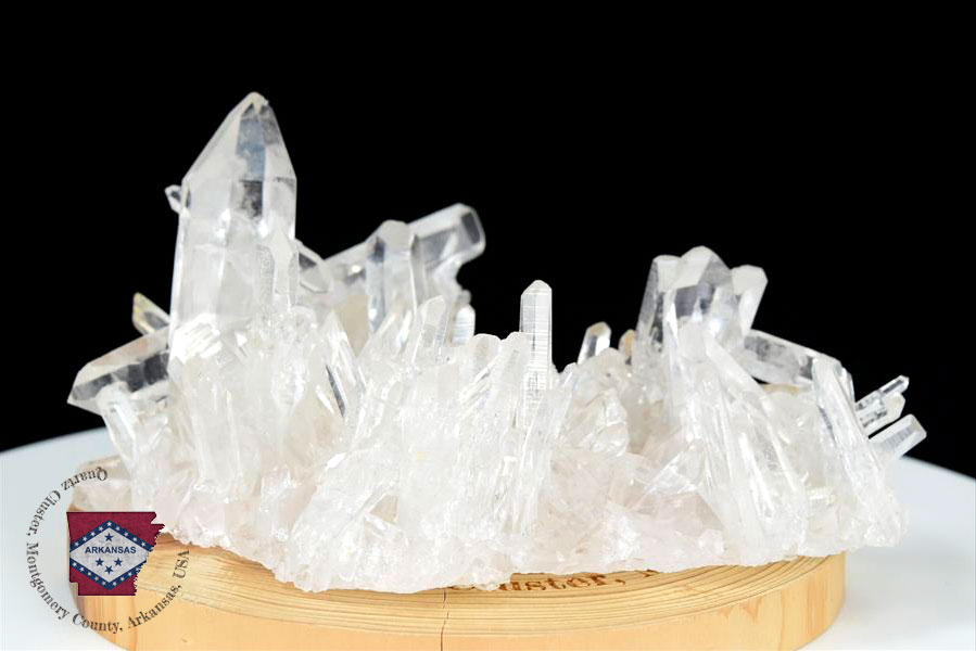 アーカンソー産　水晶クラスター　Arkansas　透明　原石　結晶　クラスター　浄化　置物　天然石　パワーストーン