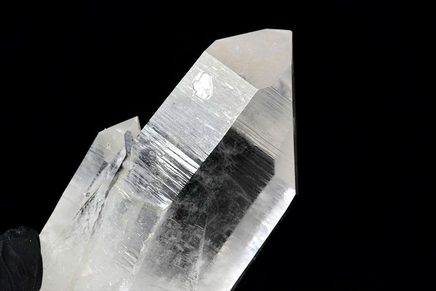 アーカンソー産　水晶ポイント　Arkansas　原石　単結晶　浄化　置物　天然石　パワーストーン