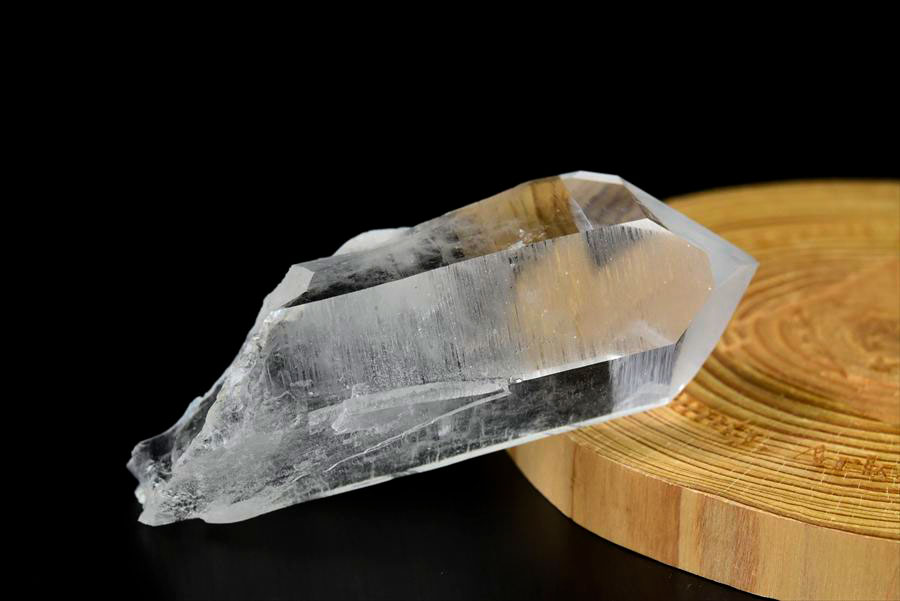 アーカンソー産　水晶ポイント　Arkansas　原石　単結晶　浄化　置物　天然石　パワーストーン