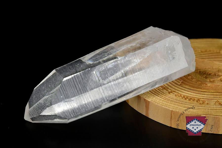 アーカンソー産　水晶ポイント　Arkansas　原石　単結晶　浄化　置物　天然石　パワーストーン
