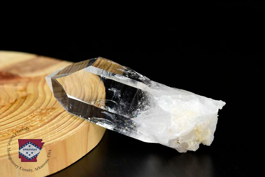 アーカンソー産　水晶ポイント　Arkansas　原石　単結晶　浄化　置物　天然石　パワーストーン