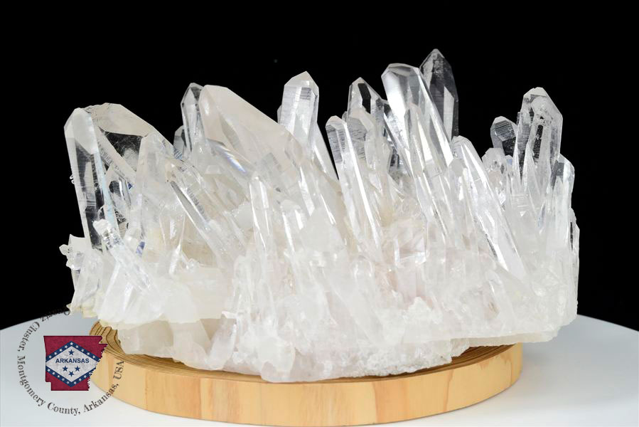 アーカンソー州産 水晶クラスター 原石｜原産地直輸入｜最も美しい水晶