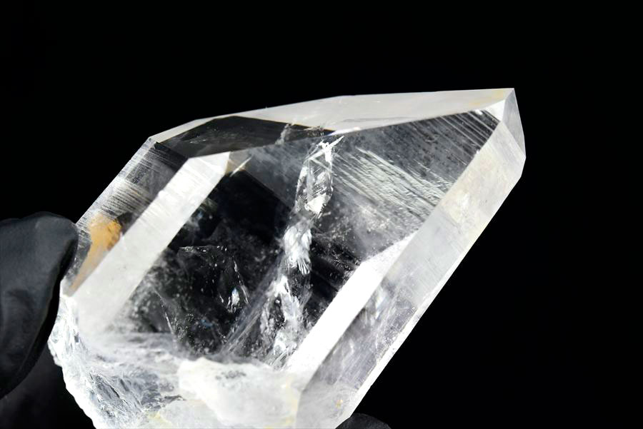 アーカンソー産　水晶ポイント　Arkansas　原石　単結晶　浄化　置物　天然石　パワーストーン