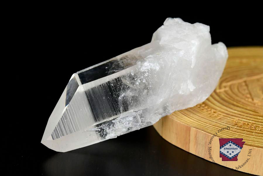 アーカンソー産　水晶ポイント　Arkansas　原石　単結晶　浄化　置物　天然石　パワーストーン