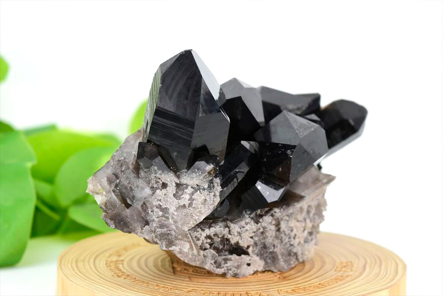 アーカンソー産　黒水晶クラスター　Arkansas　スモーキークォーツ　原石　結晶　クラスター　浄化　置物　天然石　パワーストーン