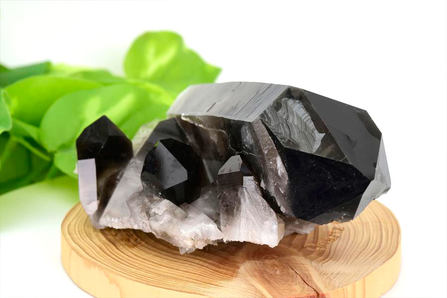 アーカンソー産　黒水晶クラスター　Arkansas　スモーキークォーツ　原石　結晶　クラスター　浄化　置物　天然石　パワーストーン