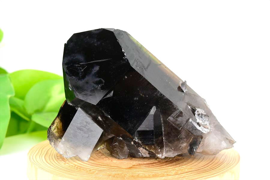 アーカンソー産　黒水晶クラスター　Arkansas　スモーキークォーツ　原石　結晶　クラスター　浄化　置物　天然石　パワーストーン