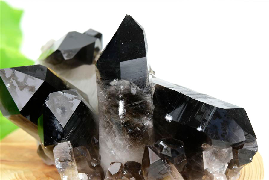 アーカンソー産 黒水晶（スモーキークォーツ）クラスター原石｜原産地