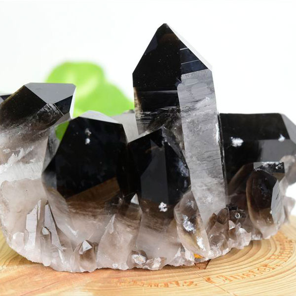 アーカンソー産　黒水晶クラスター　Arkansas　スモーキークォーツ　原石　結晶　クラスター　浄化　置物　天然石　パワーストーン