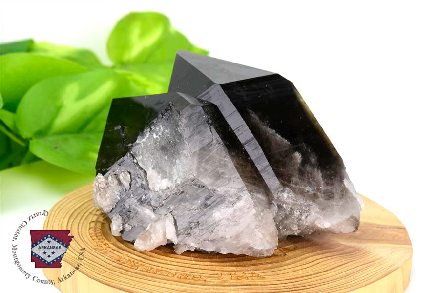 アーカンソー産　黒水晶クラスター　Arkansas　スモーキークォーツ　原石　結晶　クラスター　浄化　置物　天然石　パワーストーン