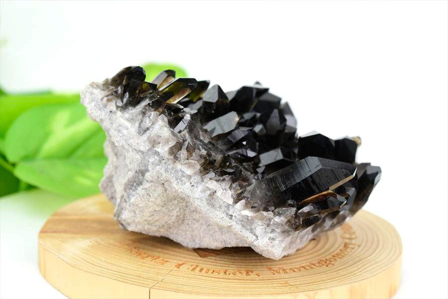 アーカンソー産　黒水晶クラスター　Arkansas　スモーキークォーツ　原石　結晶　クラスター　浄化　置物　天然石　パワーストーン