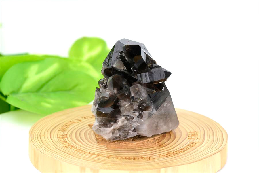 アーカンソー産　黒水晶クラスター　Arkansas　スモーキークォーツ　原石　結晶　クラスター　浄化　置物　天然石　パワーストーン