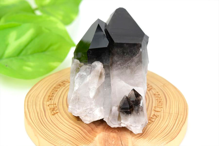 アーカンソー産　黒水晶クラスター　Arkansas　スモーキークォーツ　原石　結晶　クラスター　浄化　置物　天然石　パワーストーン