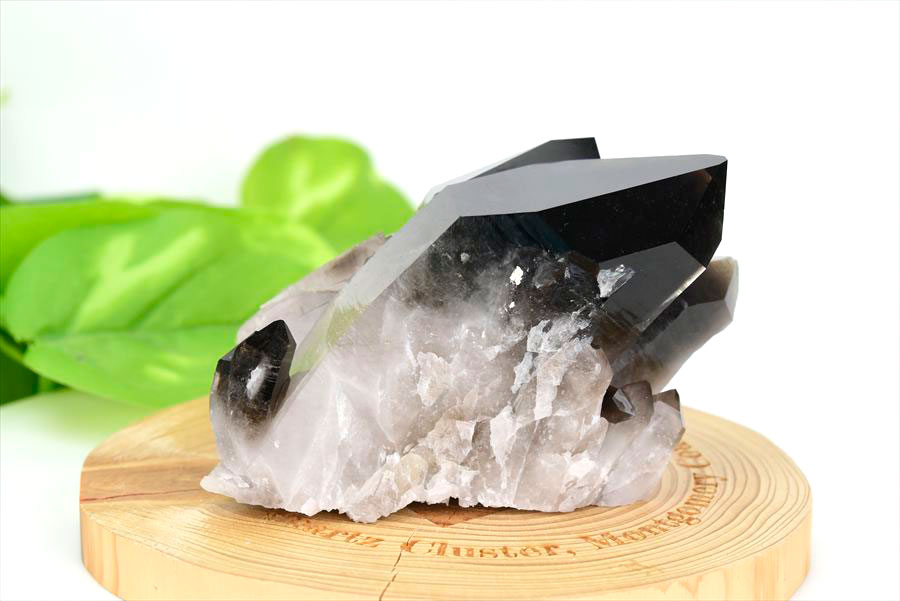 アーカンソー産　黒水晶クラスター　Arkansas　スモーキークォーツ　原石　結晶　クラスター　浄化　置物　天然石　パワーストーン