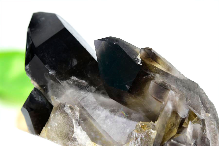 アーカンソー産　黒水晶クラスター　Arkansas　スモーキークォーツ　原石　結晶　クラスター　浄化　置物　天然石　パワーストーン