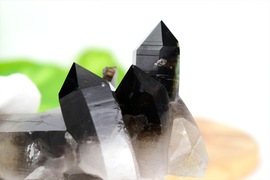 アーカンソー産　黒水晶クラスター　Arkansas　スモーキークォーツ　原石　結晶　クラスター　浄化　置物　天然石　パワーストーン