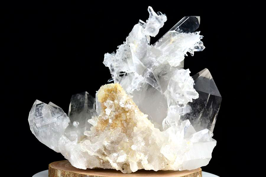 アーカンソー産　水晶クラスター　Arkansas　透明　原石　結晶　クラスター　浄化　置物　天然石　パワーストーン