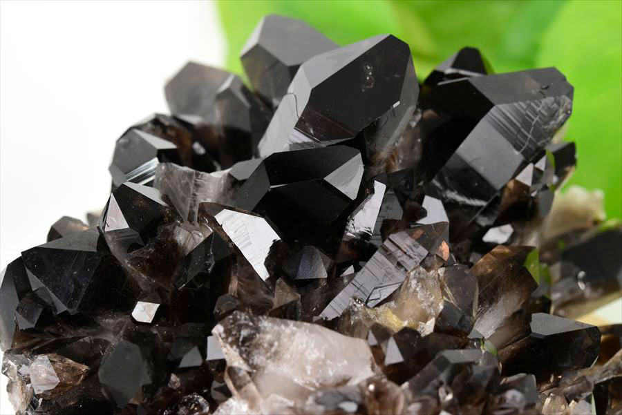 アーカンソー産　黒水晶クラスター　Arkansas　スモーキークォーツ　原石　結晶　クラスター　浄化　置物　天然石　パワーストーン