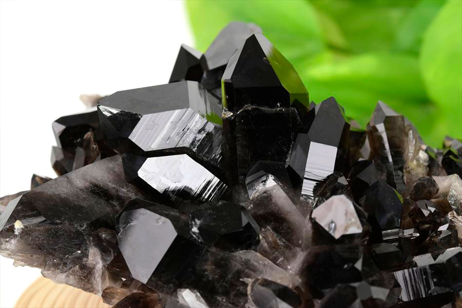 アーカンソー産　黒水晶クラスター　Arkansas　スモーキークォーツ　原石　結晶　クラスター　浄化　置物　天然石　パワーストーン