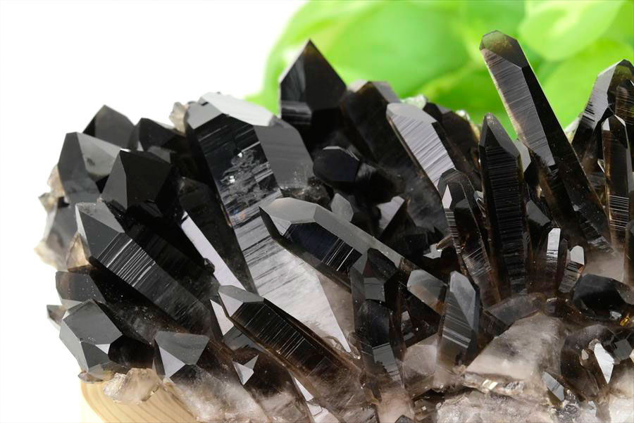 アーカンソー産　黒水晶クラスター　Arkansas　スモーキークォーツ　原石　結晶　クラスター　浄化　置物　天然石　パワーストーン