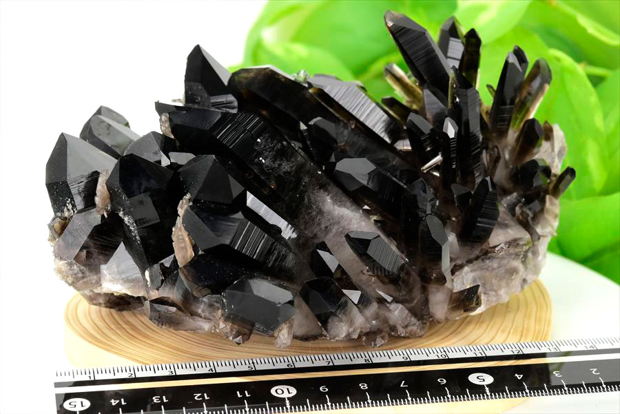 アーカンソー産　黒水晶クラスター　Arkansas　スモーキークォーツ　原石　結晶　クラスター　浄化　置物　天然石　パワーストーン