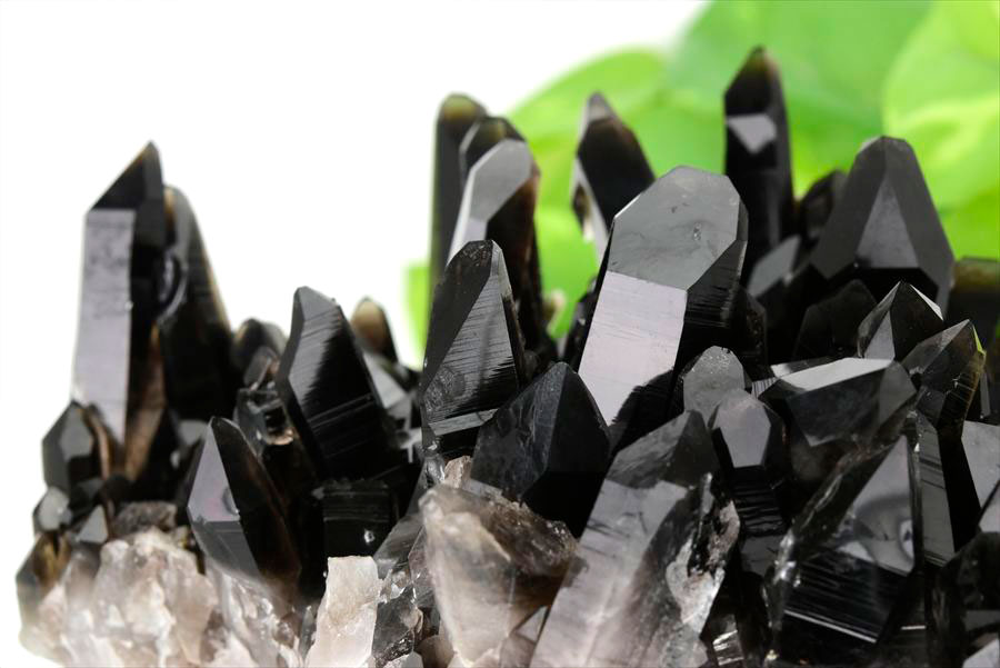 アーカンソー産　黒水晶クラスター　Arkansas　スモーキークォーツ　原石　結晶　クラスター　浄化　置物　天然石　パワーストーン