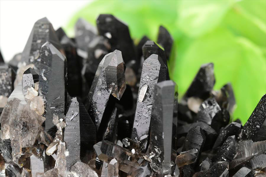 アーカンソー産　黒水晶クラスター　Arkansas　スモーキークォーツ　原石　結晶　クラスター　浄化　置物　天然石　パワーストーン