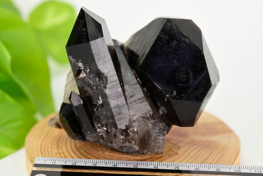 アーカンソー産　黒水晶クラスター　Arkansas　スモーキークォーツ　原石　結晶　クラスター　浄化　置物　天然石　パワーストーン