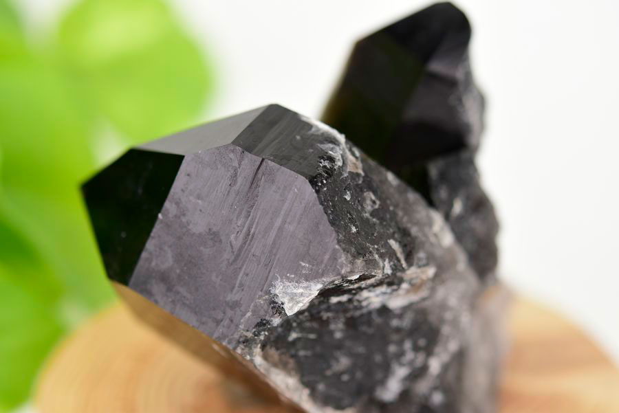 アーカンソー産　黒水晶クラスター　Arkansas　スモーキークォーツ　原石　結晶　クラスター　浄化　置物　天然石　パワーストーン