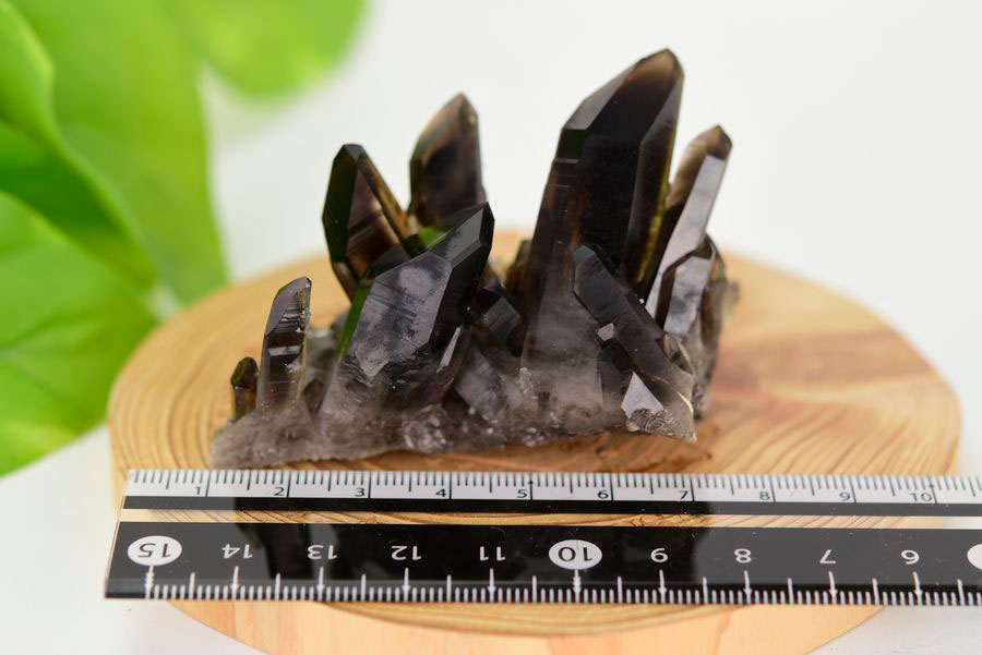 アーカンソー産　黒水晶クラスター　Arkansas　スモーキークォーツ　原石　結晶　クラスター　浄化　置物　天然石　パワーストーン