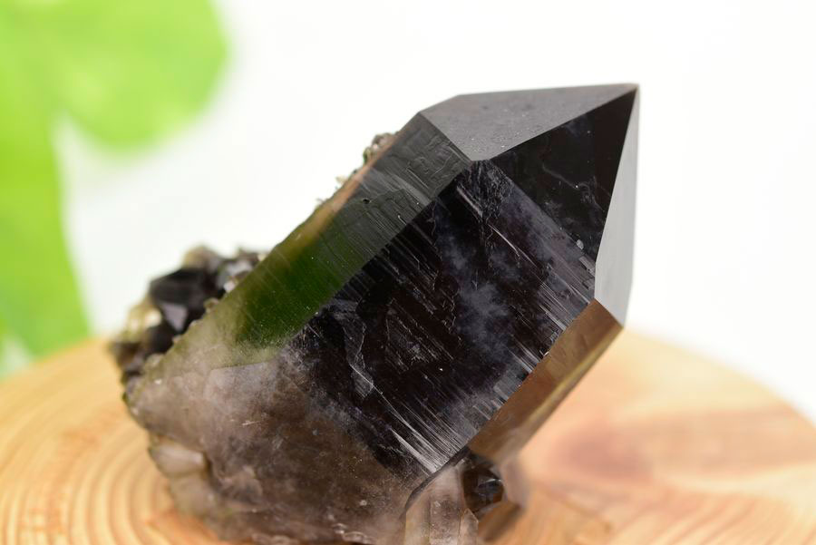 アーカンソー産　黒水晶クラスター　Arkansas　スモーキークォーツ　原石　結晶　クラスター　浄化　置物　天然石　パワーストーン