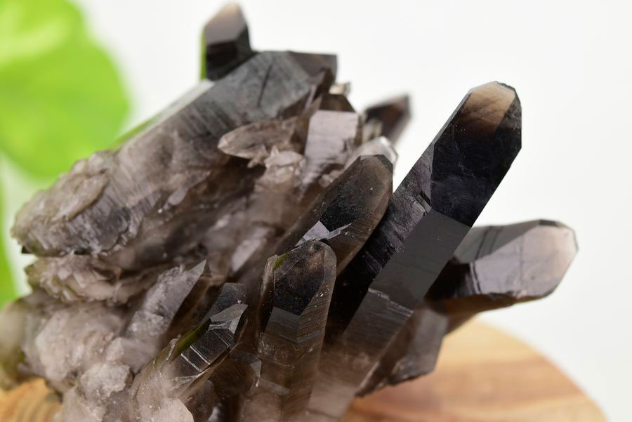 アーカンソー産　黒水晶クラスター　Arkansas　スモーキークォーツ　原石　結晶　クラスター　浄化　置物　天然石　パワーストーン
