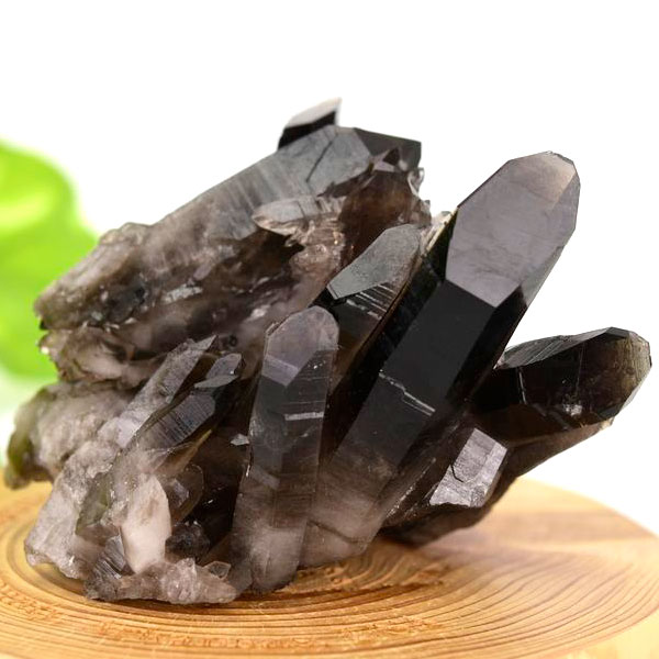 アーカンソー産　黒水晶クラスター　Arkansas　スモーキークォーツ　原石　結晶　クラスター　浄化　置物　天然石　パワーストーン