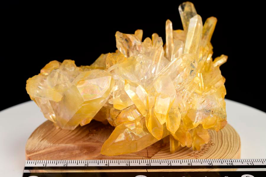 アーカンソー産　ゴールデンヒーラー　水晶クラスター　Arkansas　原石　結晶　クラスター　浄化　置物　天然石　パワーストーン