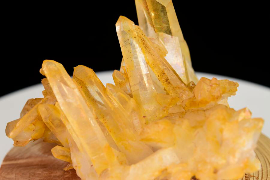 アーカンソー産　ゴールデンヒーラー　水晶クラスター　Arkansas　原石　結晶　クラスター　浄化　置物　天然石　パワーストーン