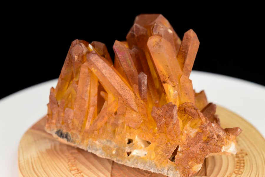 アーカンソー産　ゴールデンヒーラー　水晶クラスター　Arkansas　原石　結晶　クラスター　浄化　置物　天然石　パワーストーン