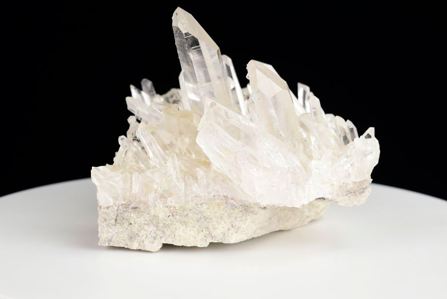 アーカンソー産　水晶クラスター　Arkansas　透明　原石　結晶　クラスター　浄化　置物　天然石　パワーストーン