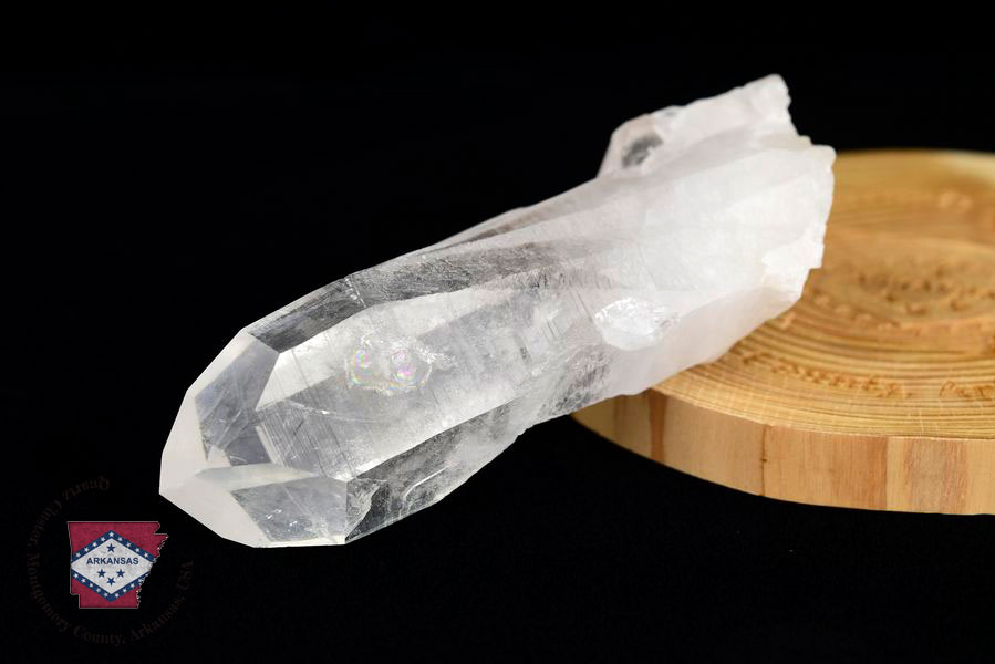 アーカンソー産　水晶ポイント　Arkansas　原石　単結晶　浄化　置物　天然石　パワーストーン
