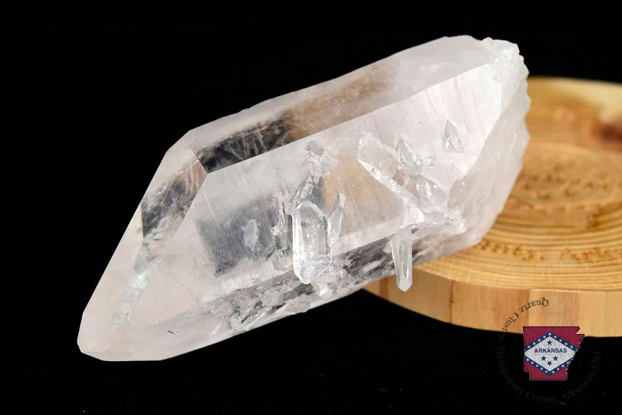 アーカンソー産　水晶ポイント　Arkansas　原石　単結晶　浄化　置物　天然石　パワーストーン