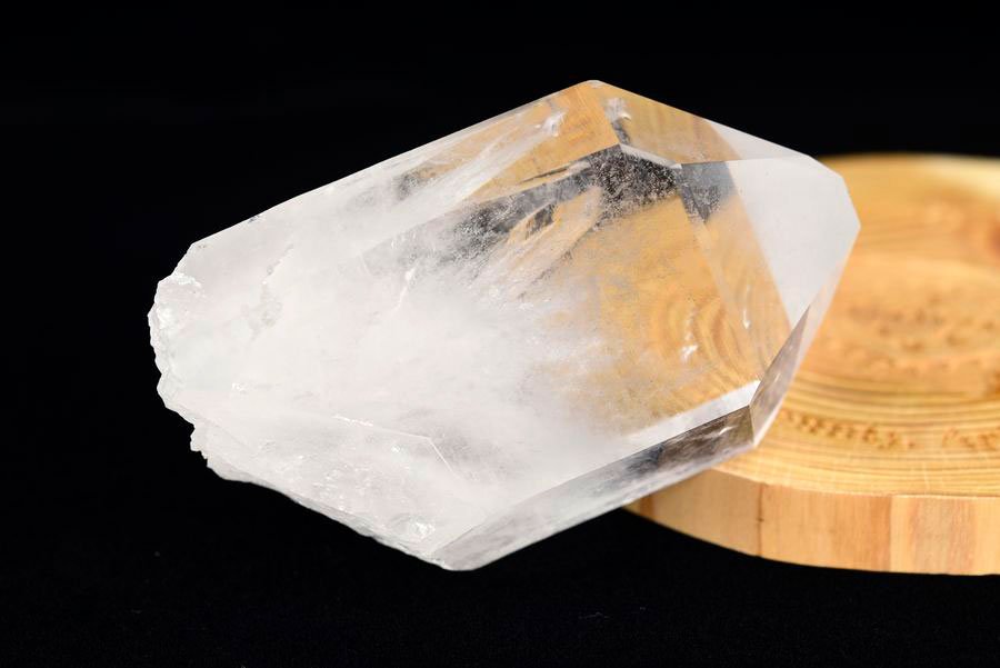 アーカンソー産　水晶ポイント　Arkansas　原石　単結晶　浄化　置物　天然石　パワーストーン