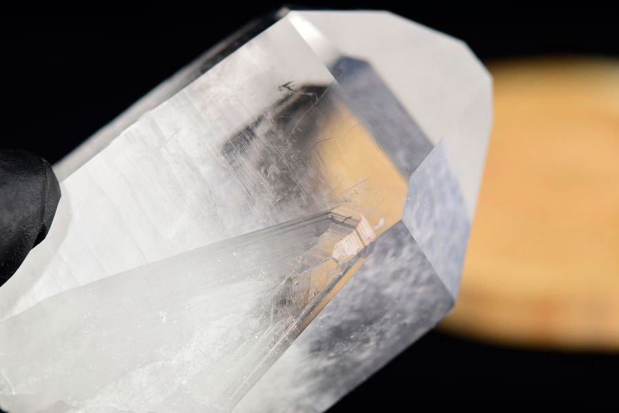 アーカンソー産　水晶ポイント　Arkansas　原石　単結晶　浄化　置物　天然石　パワーストーン