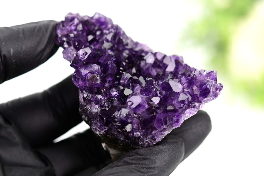 アメジスト　紫水晶　クラスター　原石　ウルグアイ産アメジスト　アルティガス　Artigas Uruguay　インテリア　浄化　置物　カットベース　天然石　パワーストーン