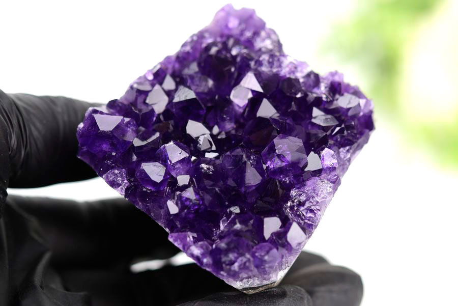 アメジスト　紫水晶　クラスター　原石　ウルグアイ産アメジスト　アルティガス　Artigas Uruguay　インテリア　浄化　置物　カットベース　天然石　パワーストーン