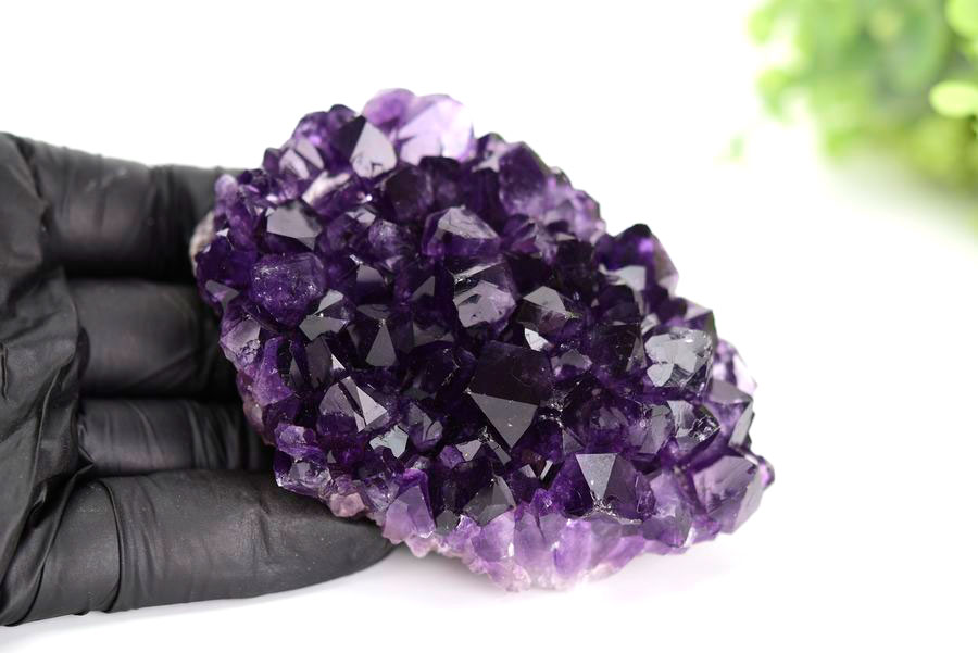 ウルグアイ　アルティガス　アメジスト　紫水晶　クラスター　原石　Amethyst　置物　天然石　パワーストーン