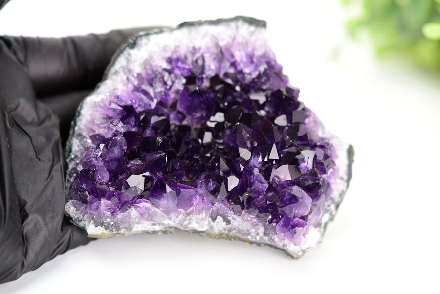 ウルグアイ　アルティガス　アメジスト　紫水晶　クラスター　原石　Amethyst　置物　天然石　パワーストーン