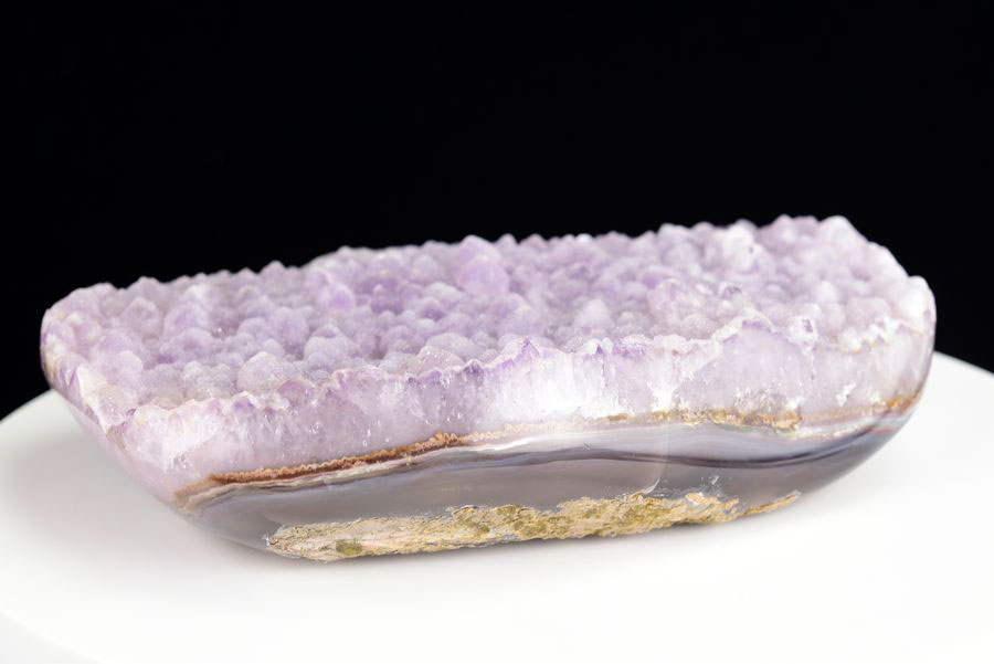 スノーキャップ　シュガーキャップ　アメジスト　Sugar Amethyst Snow Cap　アルティガス　Artigas Uruguay　結晶　天然石　パワーストーン
