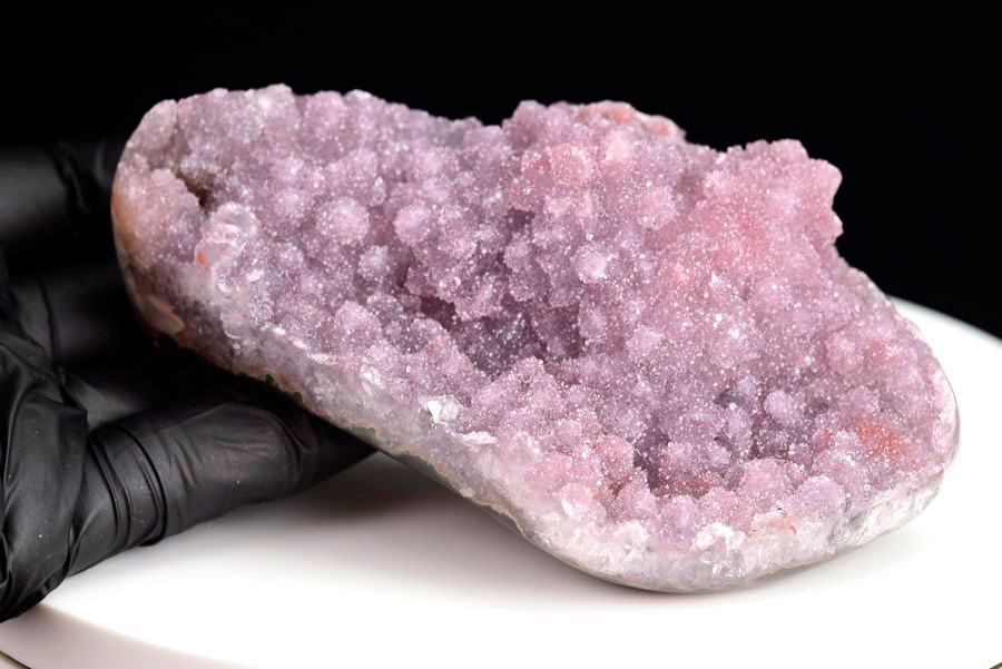 スノーキャップ　シュガーキャップ　アメジスト　Sugar Amethyst Snow Cap　アルティガス　Artigas Uruguay　結晶　天然石　パワーストーン