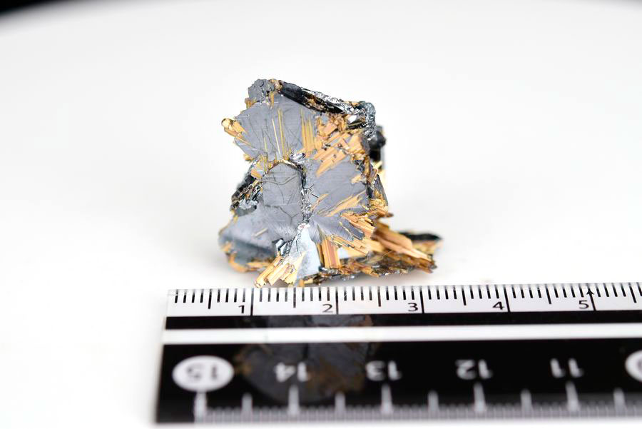 ゴールドルチル　クラスター　鉱物　原石　針状結晶　針のみ　むき出し　置物　天然石　パワーストーン